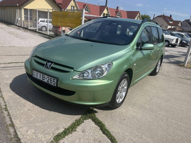 Peugeot 307 SW 1.6 Presence 19 ÉVI Egy Tulajdonos