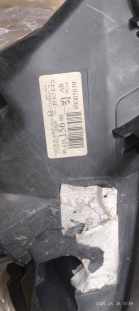 Peugeot 307 első lámpatestek