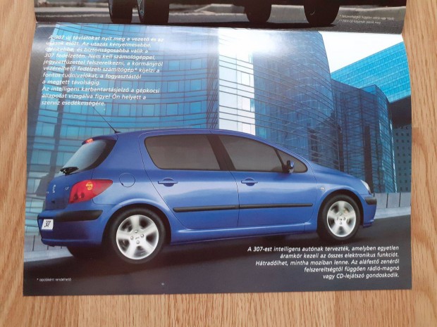 Peugeot 307 prospektus - magyar nyelv