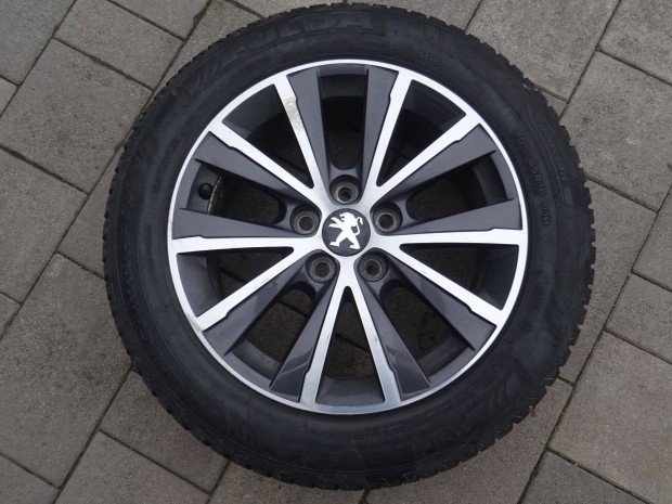 Peugeot 308 16" 5x108 ET44 gyri alufelni 205/55R16 tligumi 6-7mm