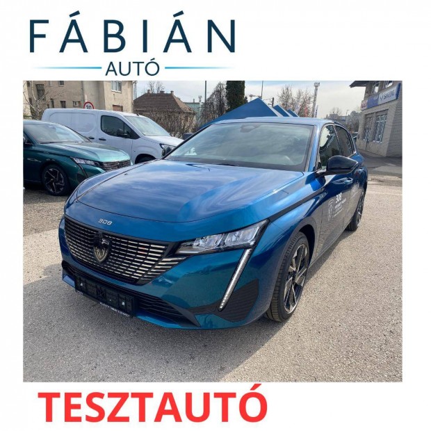 Peugeot 308 1.5 Bluehdi Allure EAT8 Tesztautó!