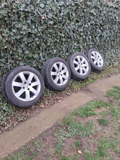 Peugeot 308 -307 alufelni garnitra gumival