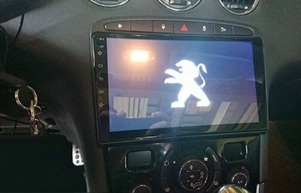 Peugeot 308, 408 Carplay Multimédia GPS Rádió Tolatókamerával