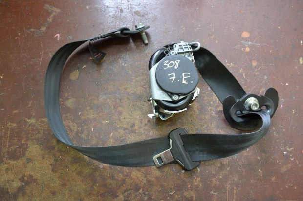 Peugeot 308 jobb első biztonsági öv, övfeszítő 96768385 XX, 96768385XX
