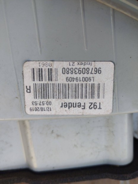 Peugeot 308 jobb hátsó lámpa