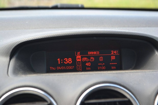 Peugeot 308 középső multifunkciós kijelző! 9676655380