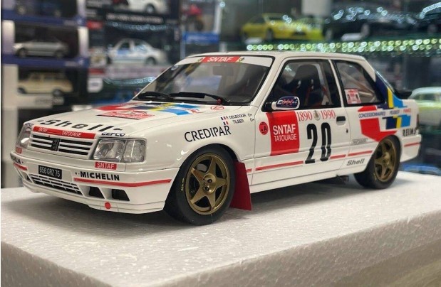 Peugeot 309 Gr.A No.20 Rally Monte Carlo 1990 1:18 Otto Mobile OT943