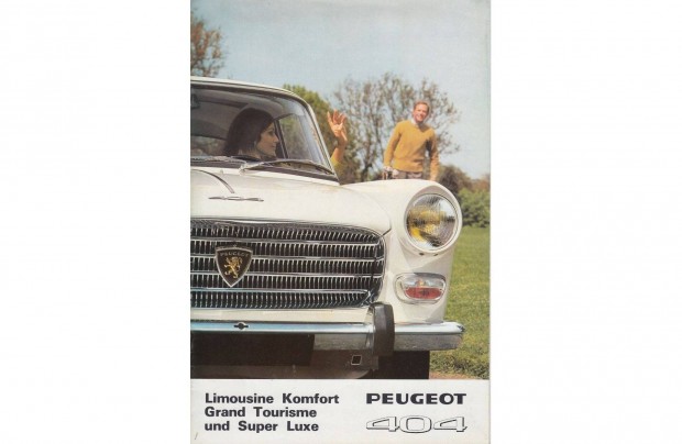 Peugeot 404 prospektus