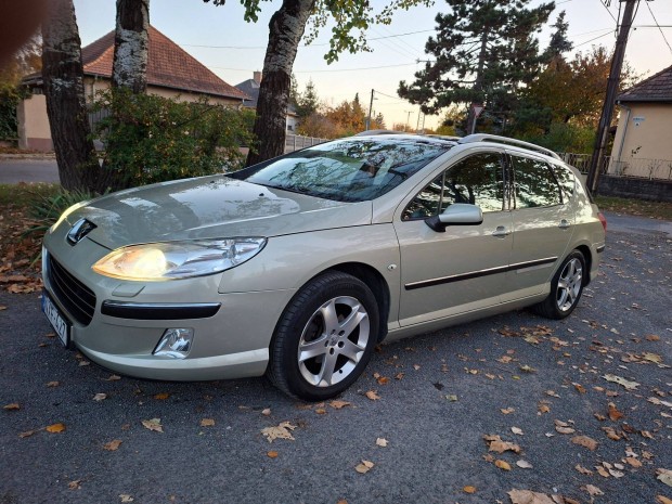 Peugeot 407 2.0 HDI Full esztra vonhorog