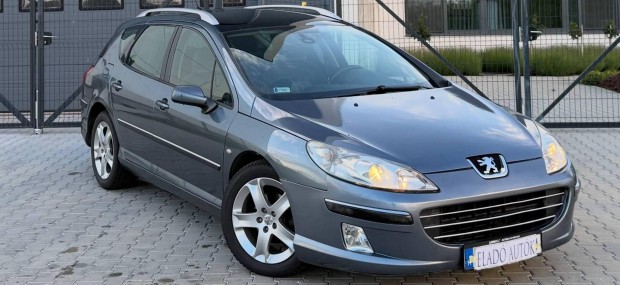 Peugeot 407 2.0 Symbole Rozsdamentes/Valós KM