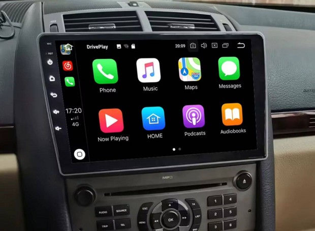 Peugeot 407 9" android fejegység