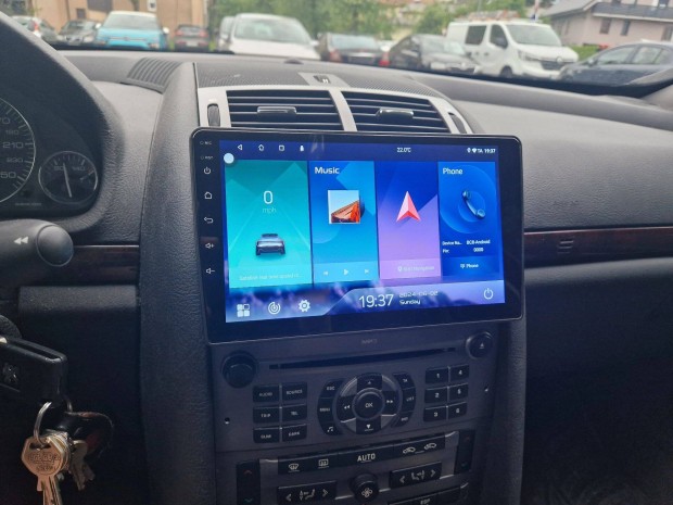 Peugeot 407 Android 2Din Multimdia Rdi Navigci Fejegysg Kijelz
