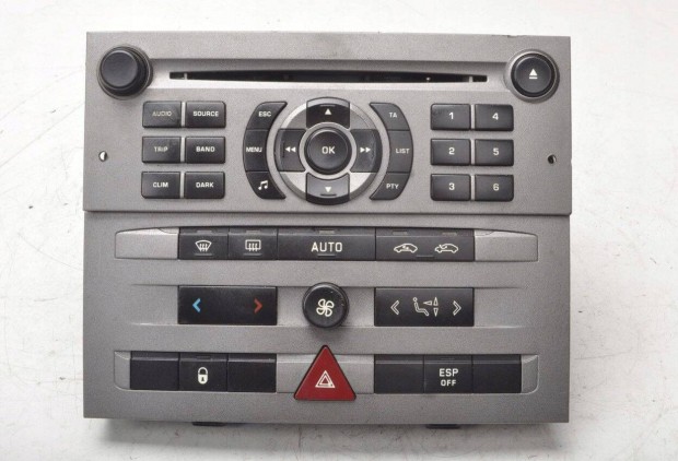 Peugeot 407 CD rdi, klma panel 9646871777