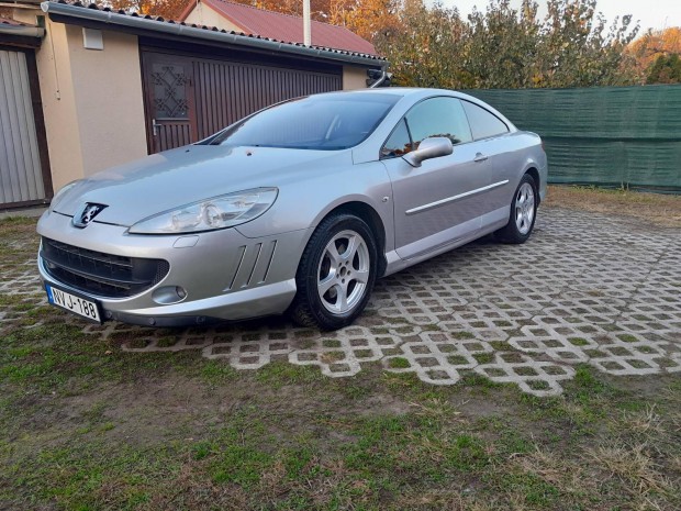 Peugeot 407 Coupe 2.2 Supreme Friss vizsga. Gy...