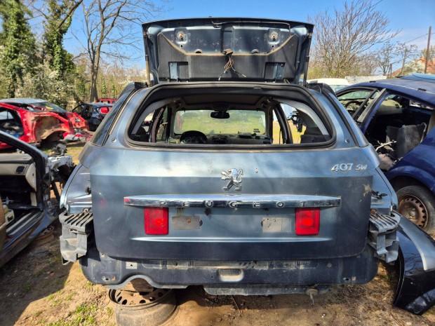 Peugeot 407 kombi csomagt�r ajt�