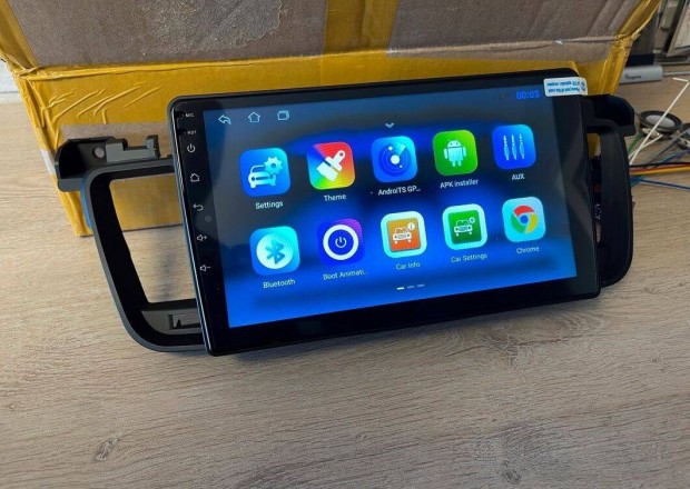 Peugeot 508 508SW Android Multimdia Kijelz Rdi Navigci Carplay