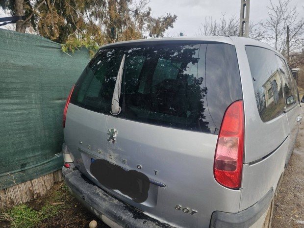 Peugeot 807 szürke csomagtér ajtó Csomagtérajtó 30000