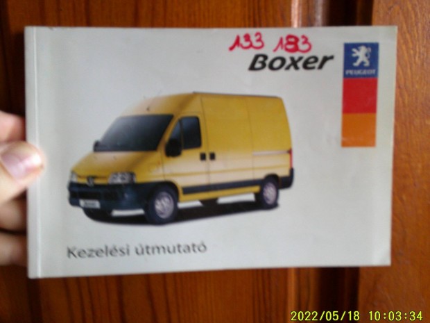 Peugeot Boxer 2,8HDI-hez,magyar nyelv gyri hasznlati kisknyv