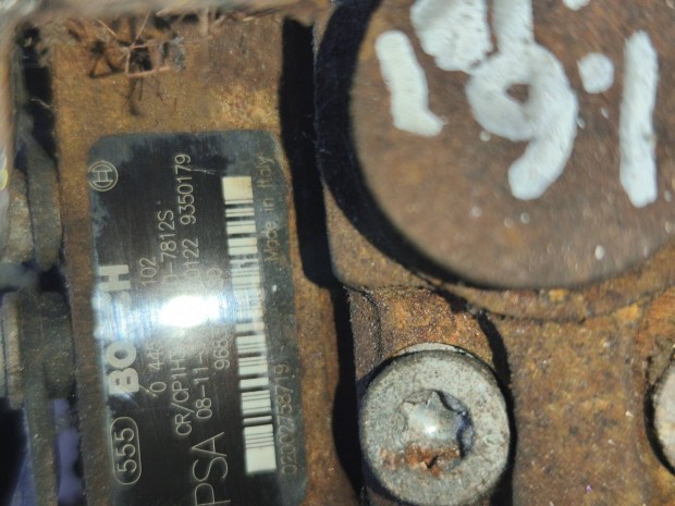 Peugeot Citroen 1.6 HDI porlaszt injektor magasnyoms szivatty 