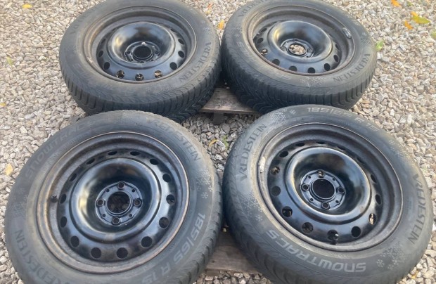 Peugeot Citroen 4x108 téli kerekek 185/65 R15 gumikkal