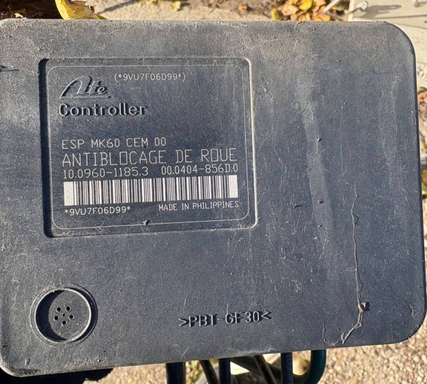 Peugeot Citroen ABS ESP kocka 10.0960-1185.3 9662295780