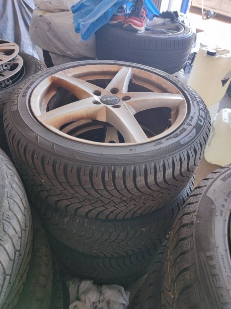 Peugeot Citroen Ford 5x108 alufelni, 235/45r18 tli gumival 