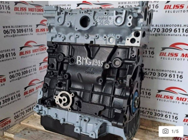 Peugeot Citroen Renault 2.2 Bluehdi PSA 4H03 DW12 felújított motor