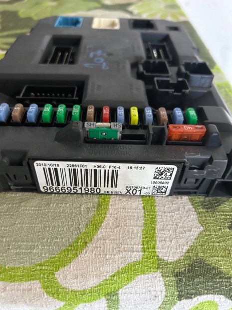 Peugeot Citroen X01 BSI 9666951980