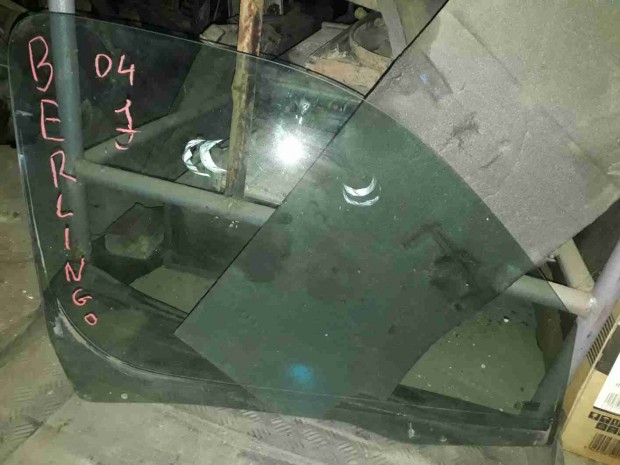 Peugeot Partner 02-08 Jobb Els� Lej�r� Ablak�veg