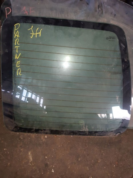 Peugeot Partner 96-02 Jobb H�ts� Csomagt�r Ablak�veg