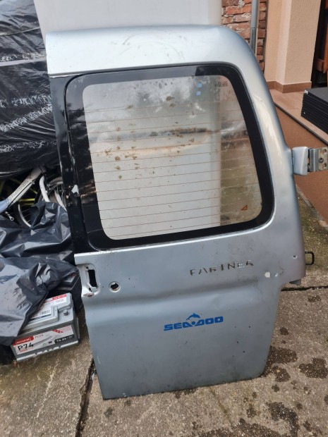 Peugeot Partner I jobb csomagtér ajtó üveges