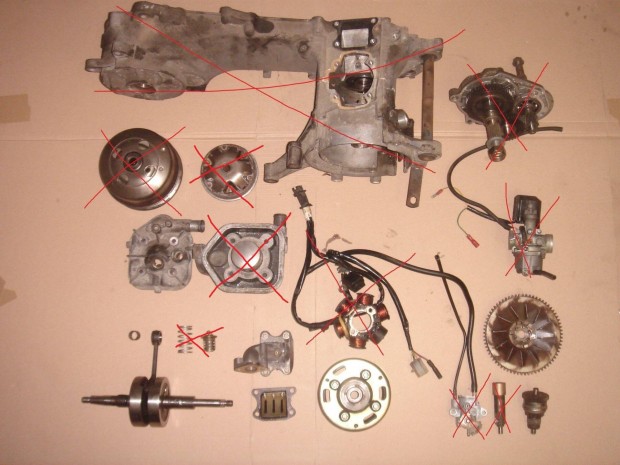 Peugeot Speedfight 50 alkatrész
