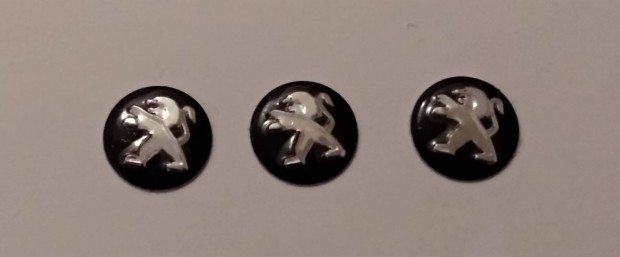 Peugeot aut� kulcs t�vir�ny�t� embl�ma 14 mm-es