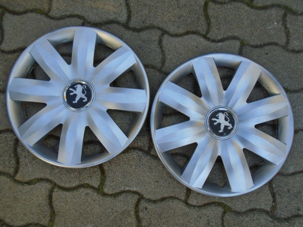 Peugeot emblms 14" dsztrcsa 2 db