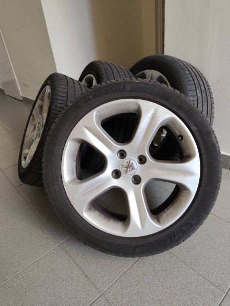 Peugeot gyári alufelni garnitúra