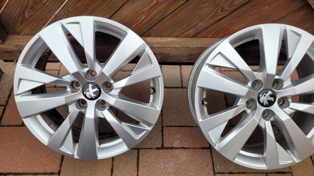 Peugeot gy�ri alufelni szett 17" col 5x108
