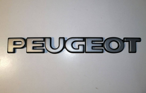 Peugeot hátsó felirat