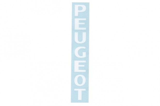 Peugeot matrica (villa) 190x25 mm feh�r