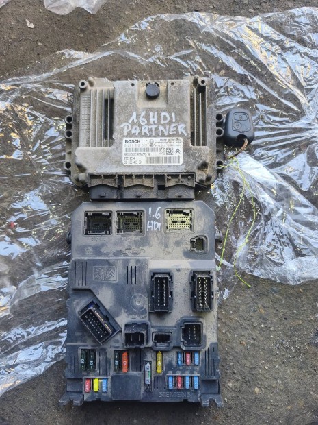 Peugeot partner 1.6 HDI motorvezrl bsi kulcs 