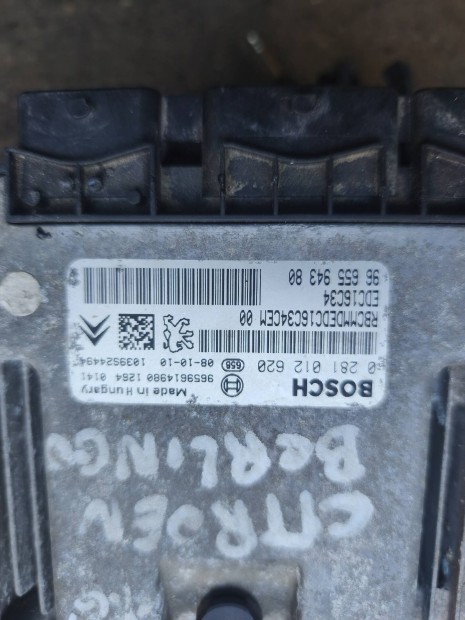 Peugeot partner 1.6 HDI motorvezrl bsi kulcs 