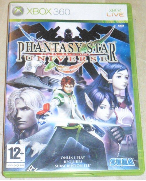 Phantasy Star Universe Gyri Xbox 360 Jtk akr flron