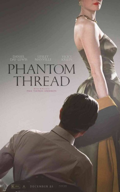 Phantom Thread (Fantomszl) eredeti poszter bekeretezve 69x102cm