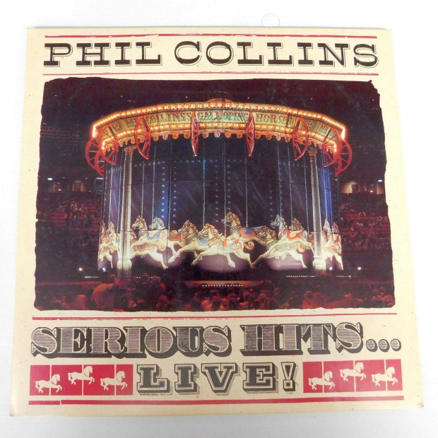 Phil Collins - Serious Hits.Live! 2xlp (EX/EX) magyar