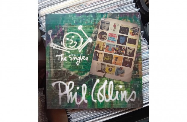 Phil Collins - The Singles Dupla Bakelit Lemez LP Bontatlan