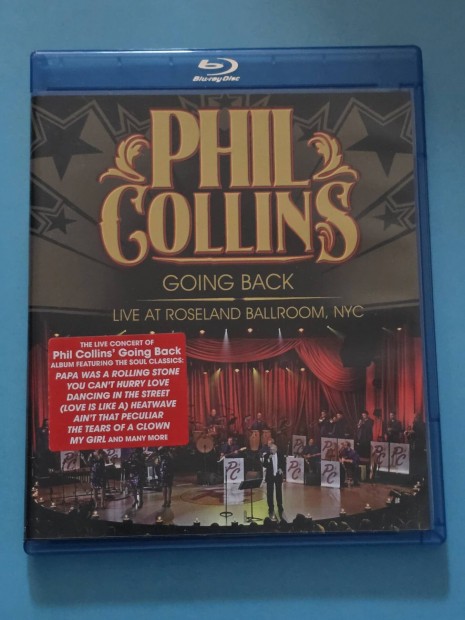 Phil Collins live at roseland ballroom blu-ray