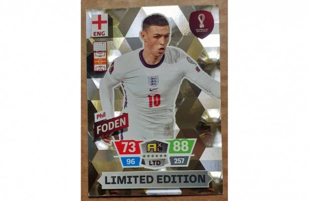 Phil Foden Anglia Limited focis krtya FIFA World Cup Qatar 2022