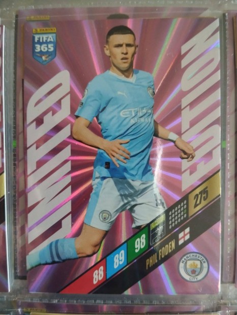 Phil Foden Manchester City FIFA 365 2024 Limited edition focis krtya