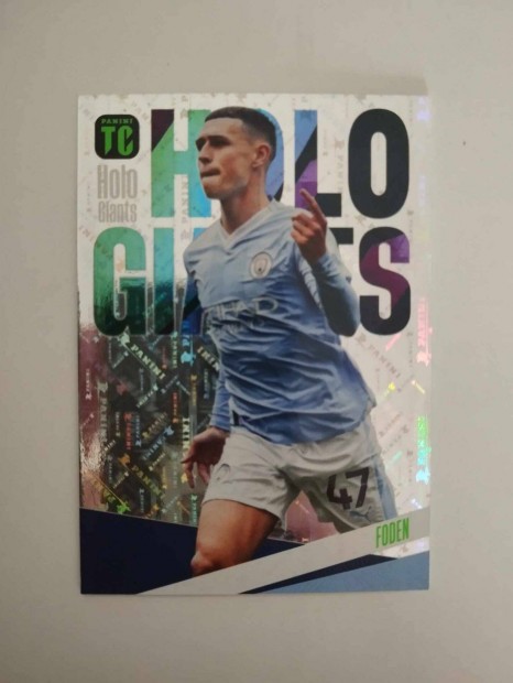 Phil Foden (Manchester City) Top Class 2024 Holo Giant focis krtya