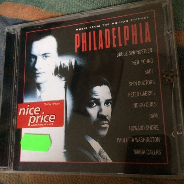 Philadelphia - filmzene, CD