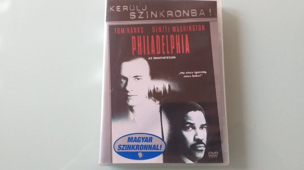 Philalelphia DVD-Tom Hanks Denzel Washington